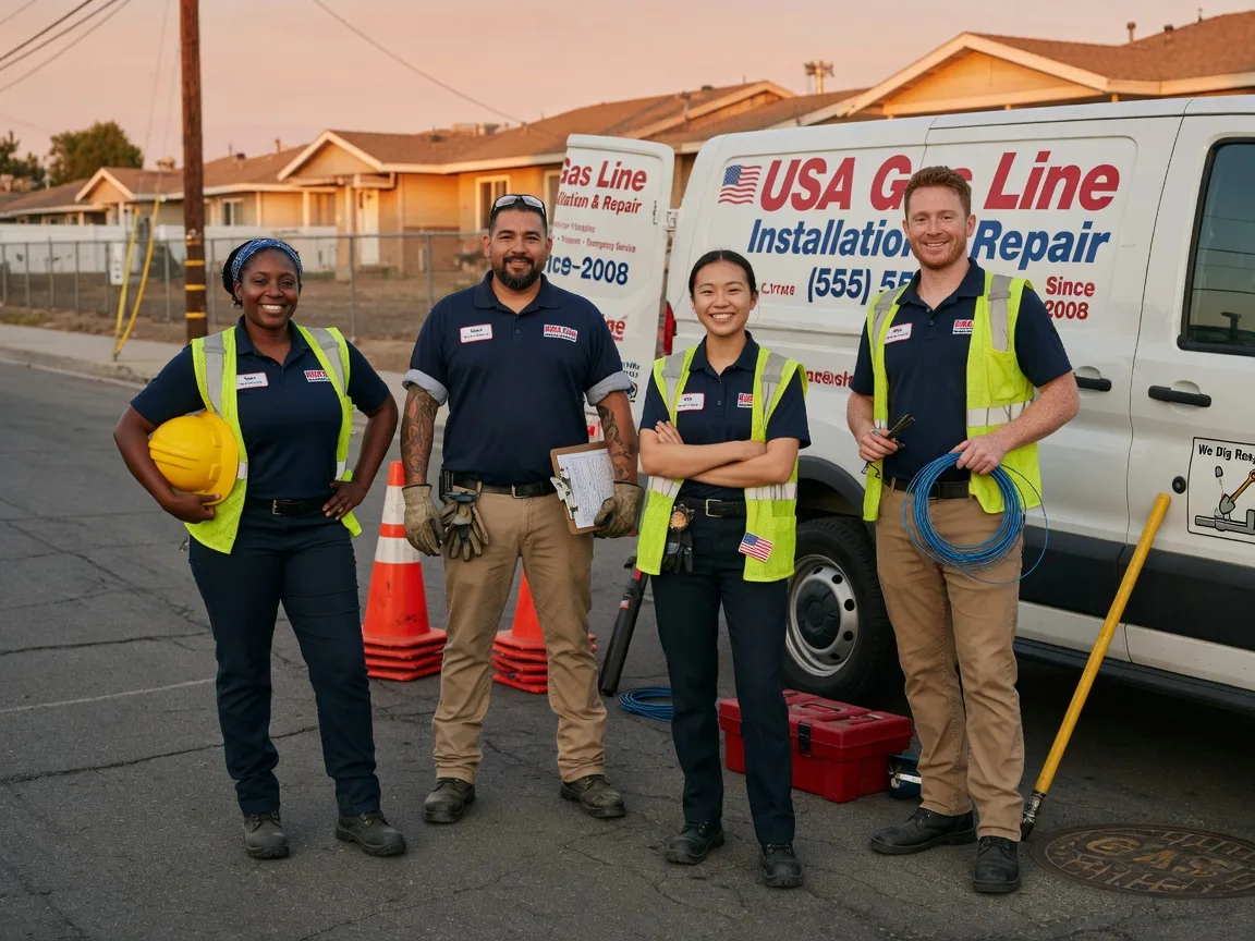 Gas Line Installation company in Etowah, NC